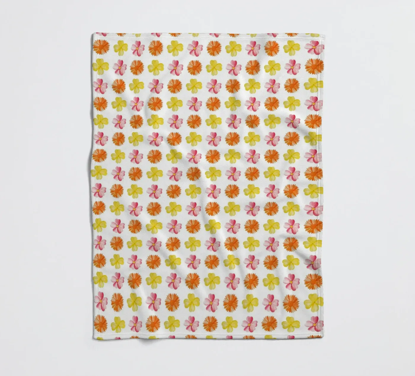 Flower Pattern #1 Fleecedecke von kathrinmay