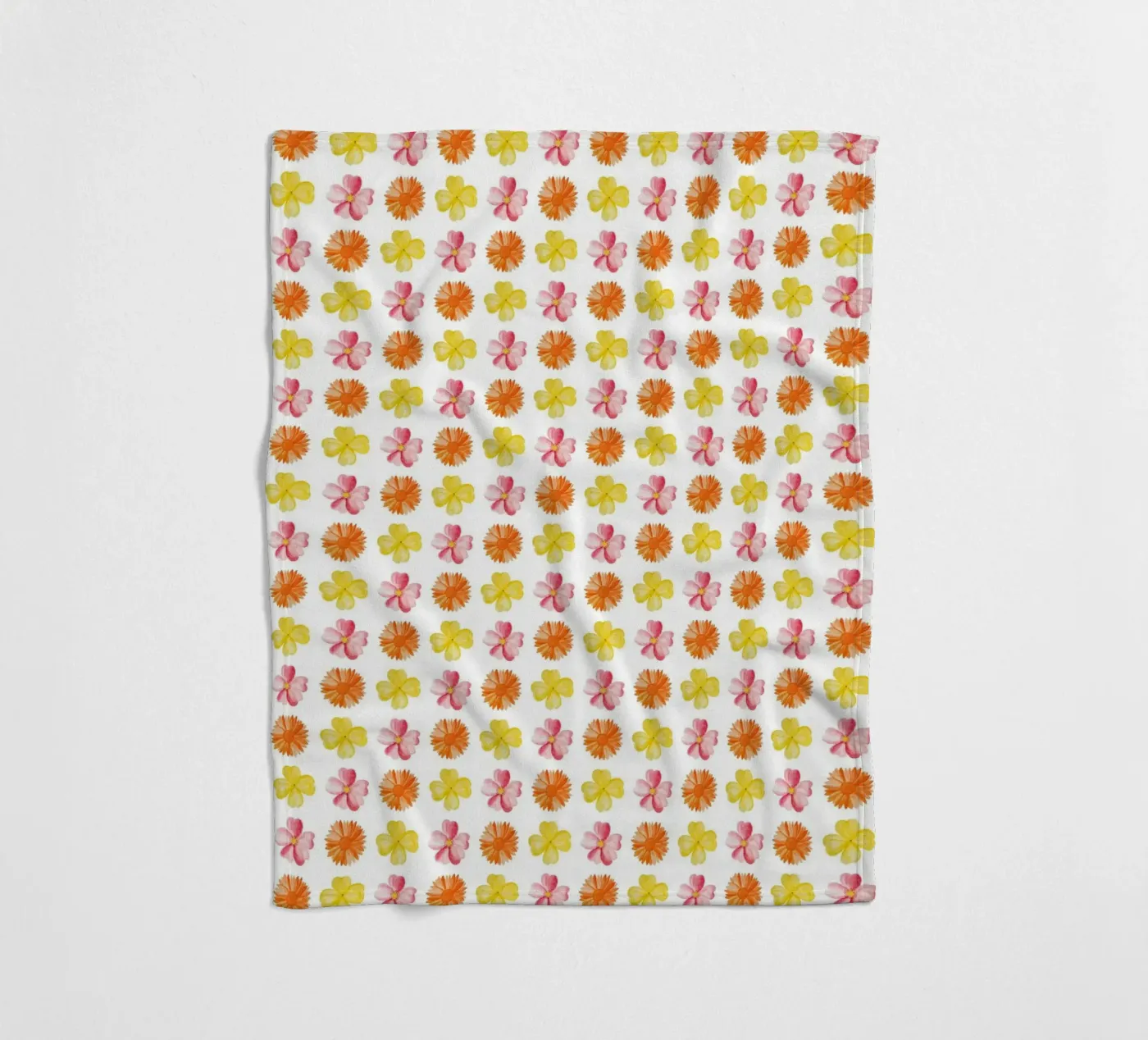 Flower Pattern #1 Fleecedecke von kathrinmay