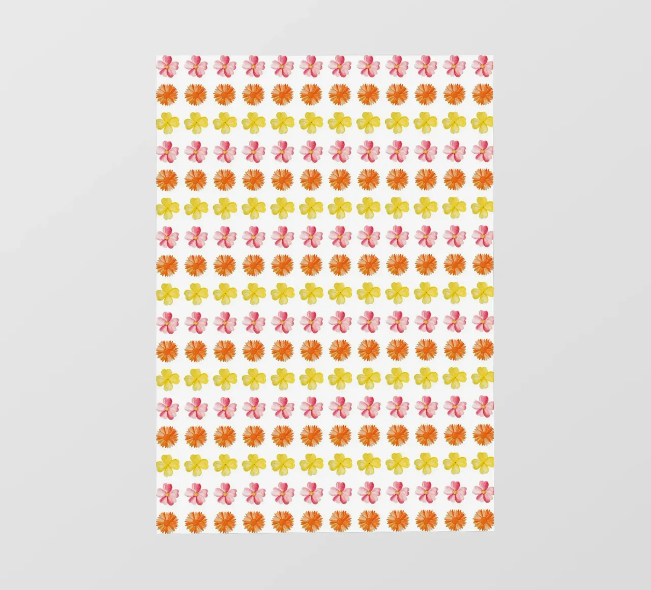 Flower Pattern #2 fotobehang van kathrinmay