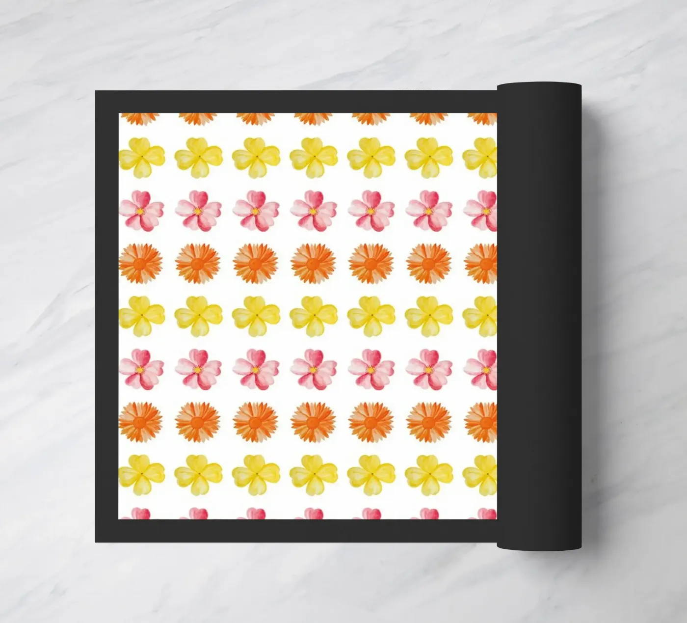 Flower Pattern #2 deurmat van kathrinmay