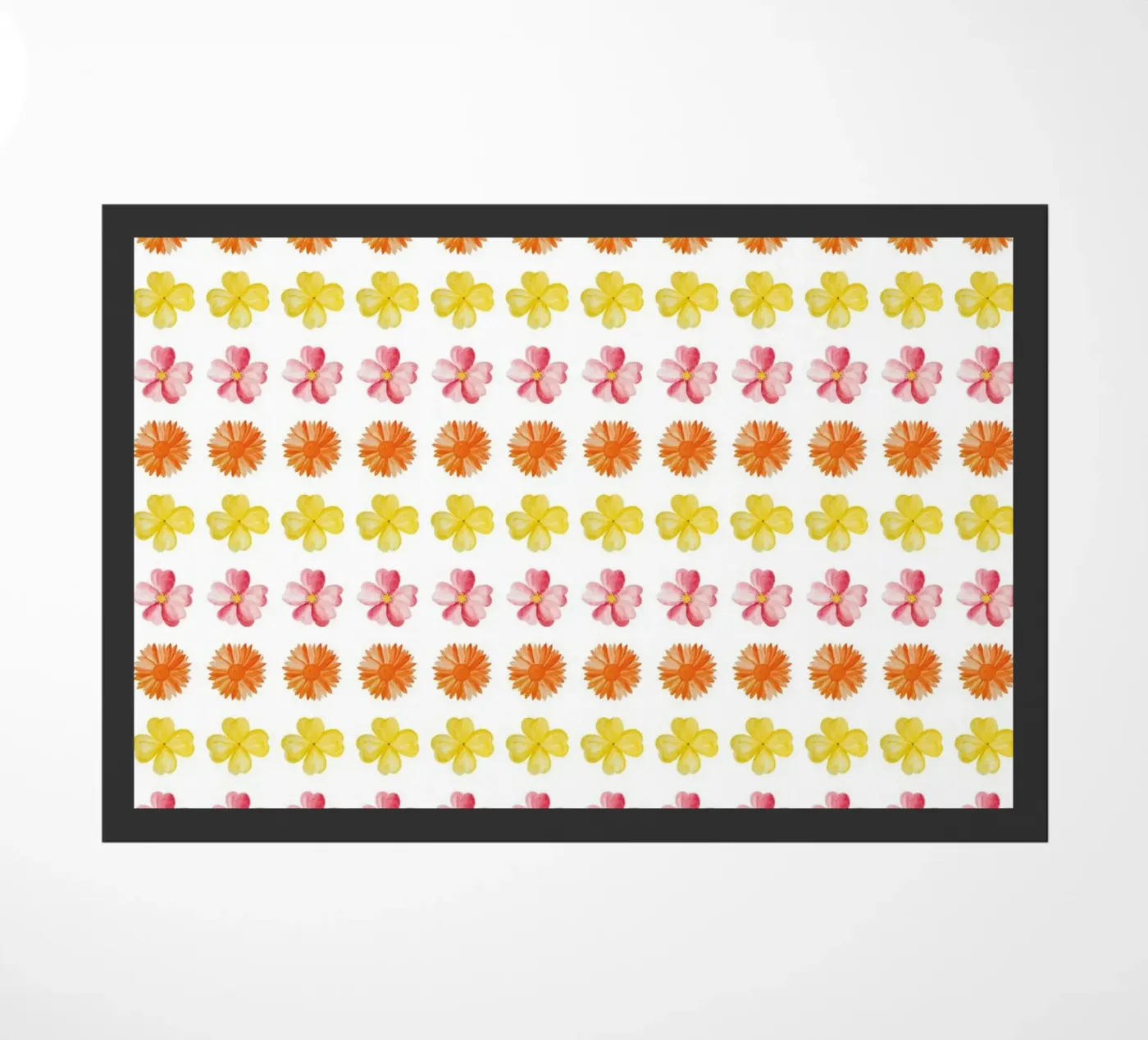 Flower Pattern #2 deurmat van kathrinmay