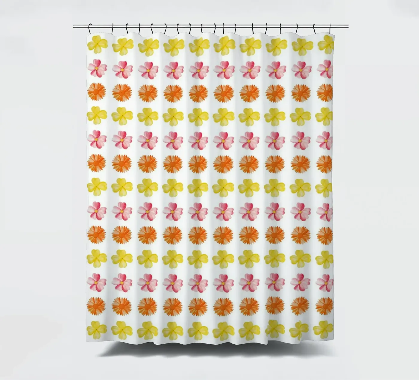 Flower Pattern #2 douchegordijn van kathrinmay