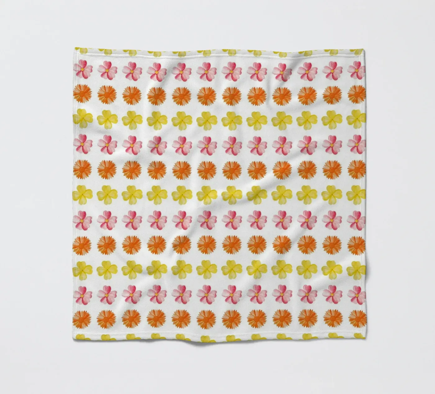 Flower Pattern #2 fleecedeken van kathrinmay