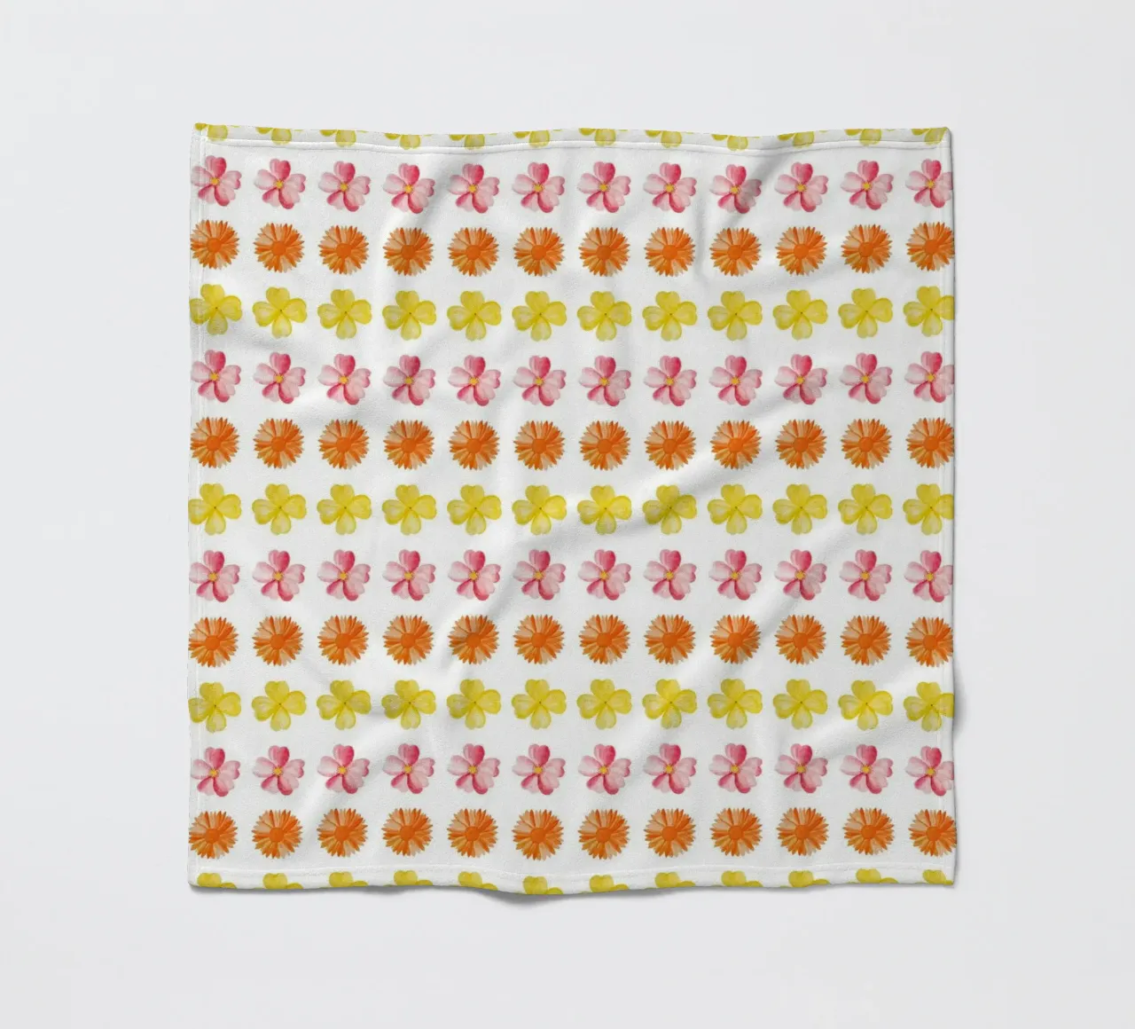 Flower Pattern #2 fleecedeken van kathrinmay