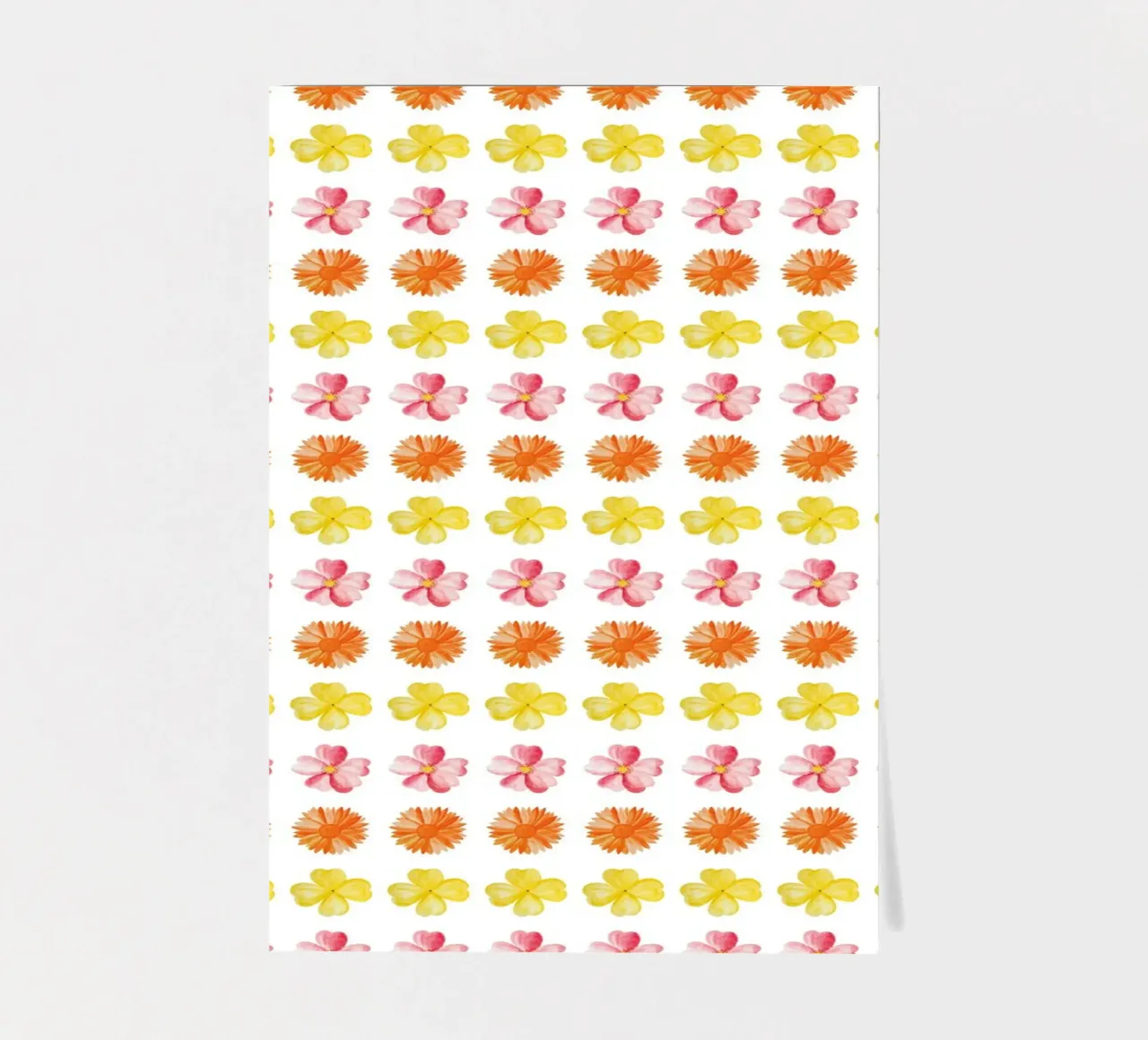 Flower Pattern #2 sticker sheet by kathrinmay