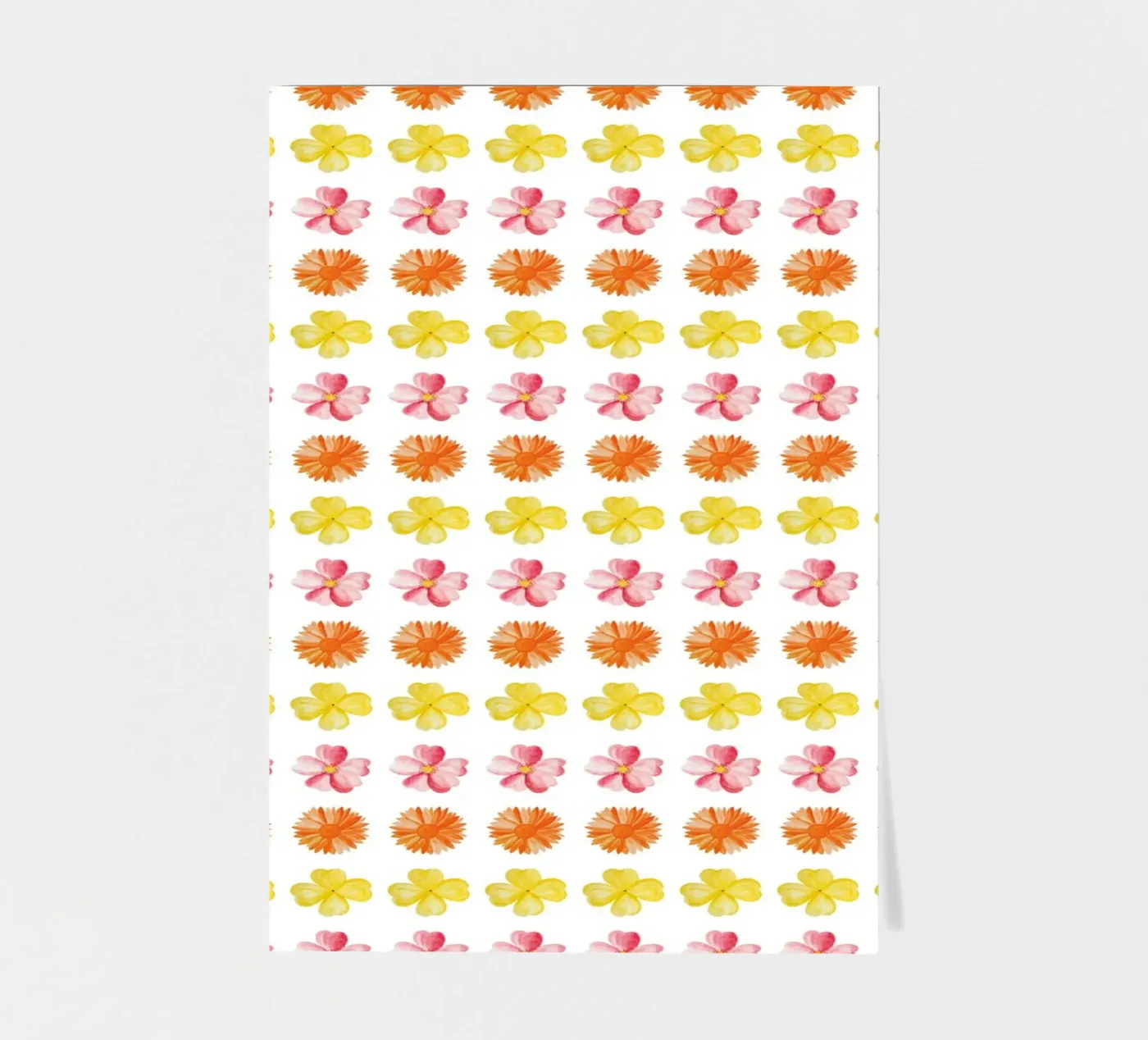 Flower Pattern #2 sticker sheet by kathrinmay