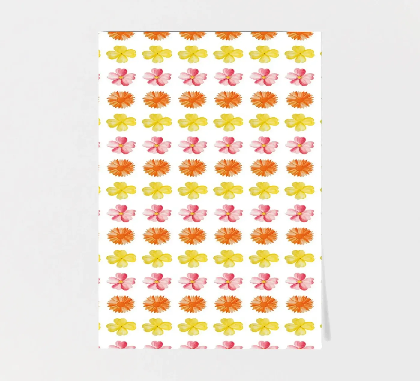 Flower Pattern #2 foglio adesivo da kathrinmay
