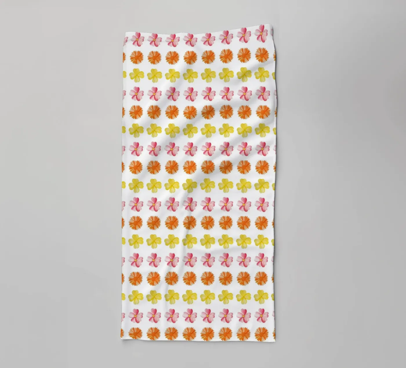 Flower Pattern #2 towel by kathrinmay