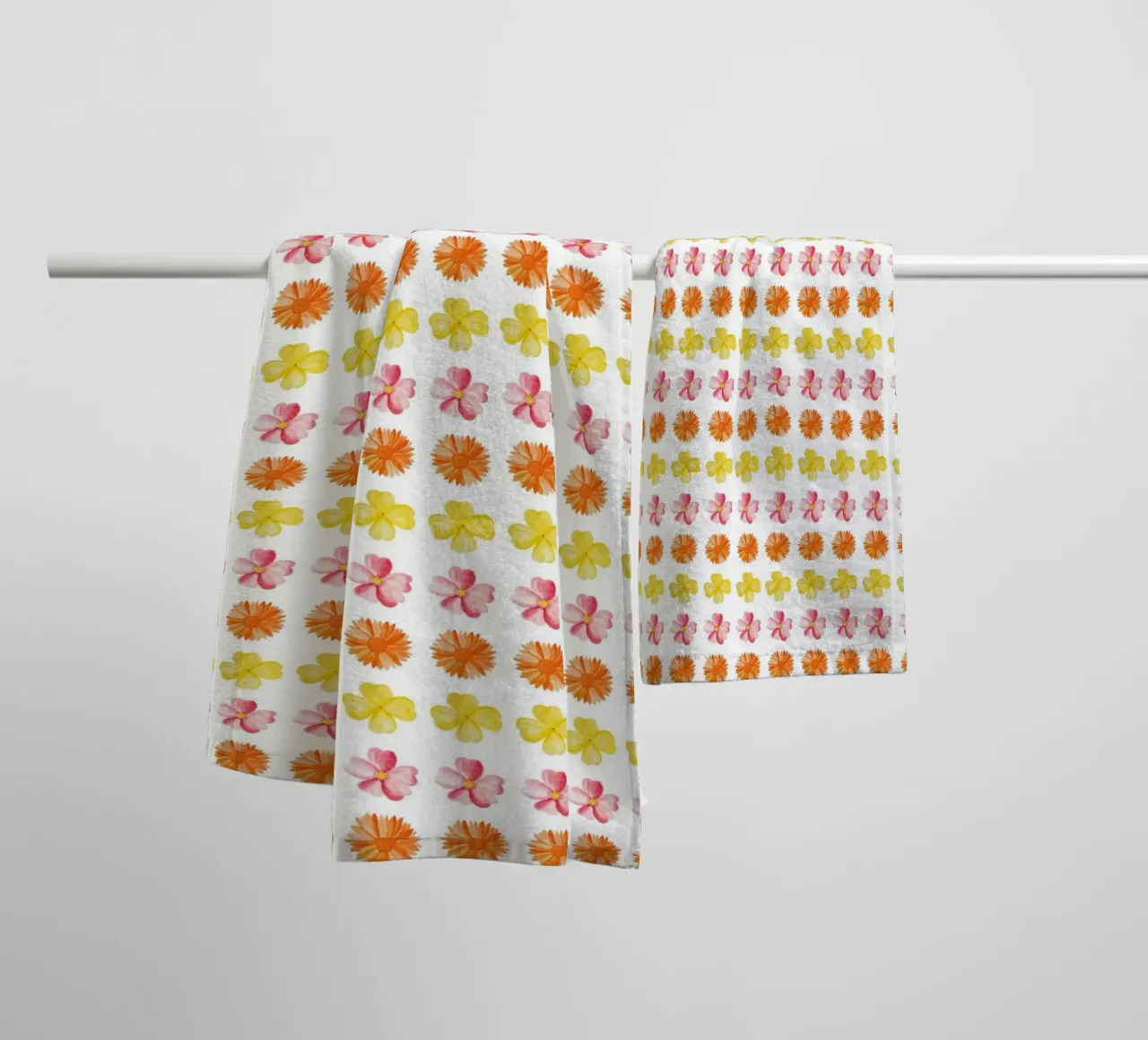 Flower Pattern #2 asciugamano da bagno da kathrinmay