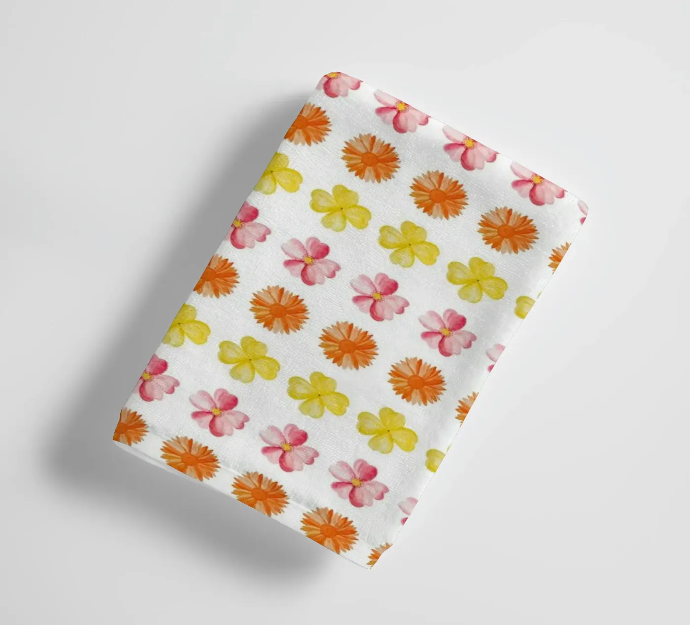 Flower Pattern #2 towel by kathrinmay