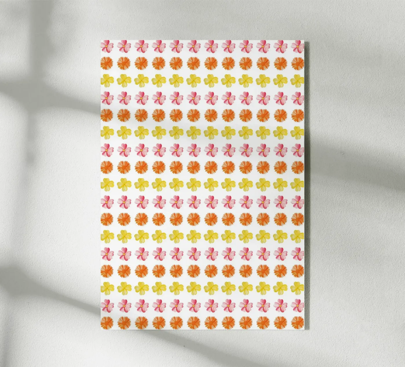 Flower Pattern #2 plexiglas de kathrinmay