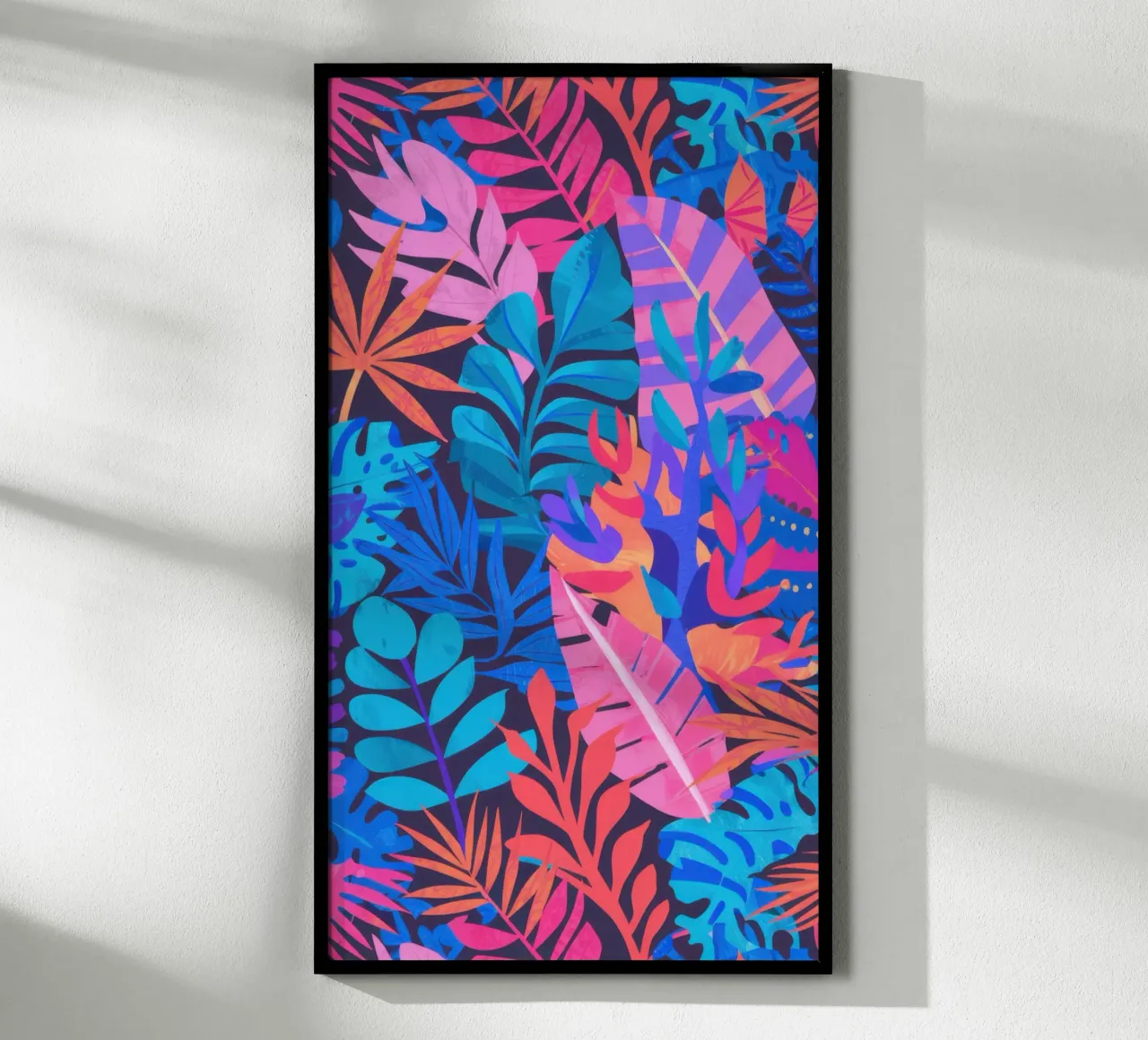 Sogno di giungla elettrica poster da Sure Paint