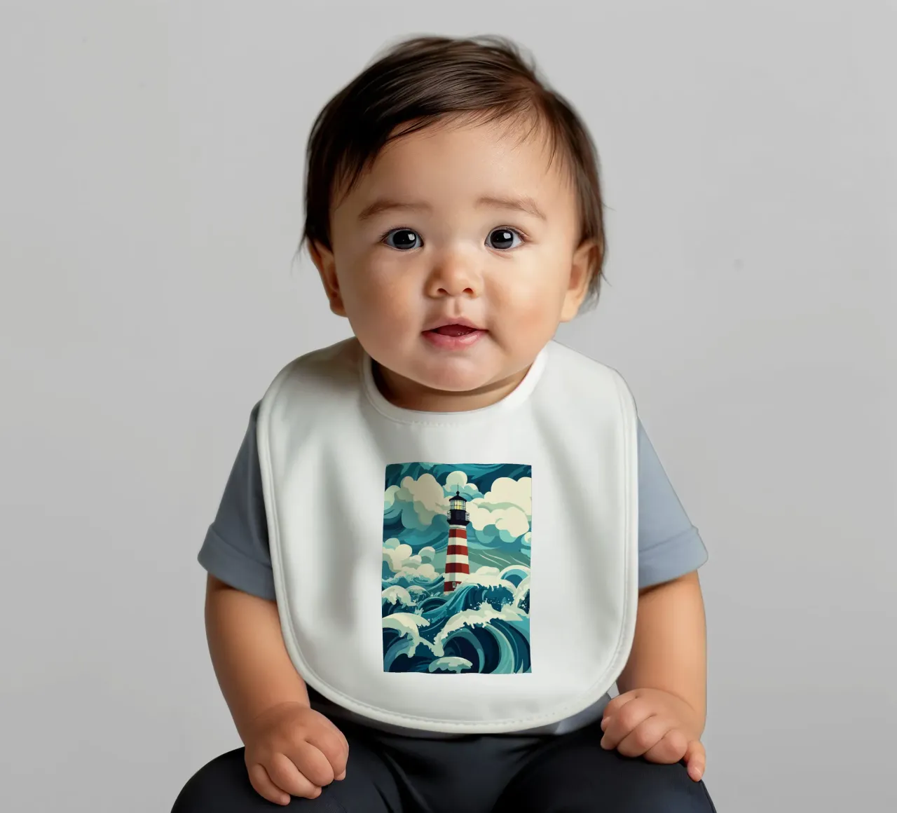 storm at the lighthouse bavaglino da edsonramosart