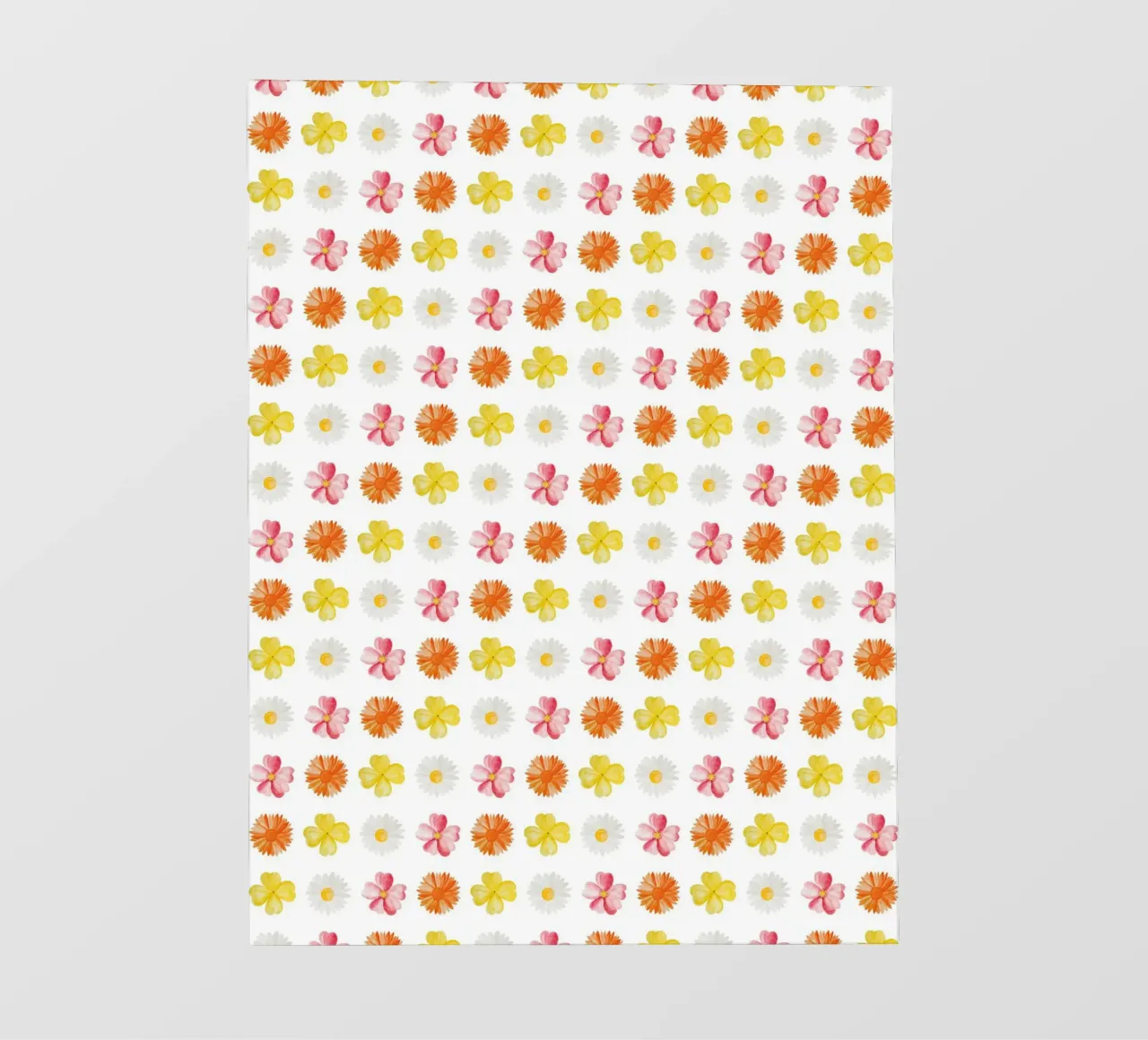 Flower Pattern #3 fotobehang van kathrinmay