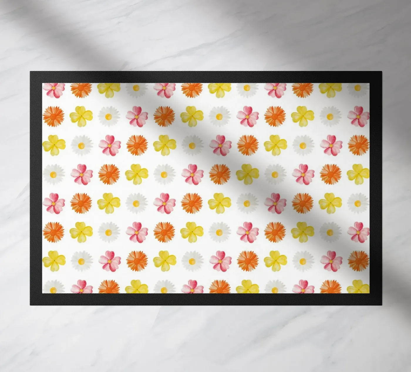 Flower Pattern #3 Fußmatte von kathrinmay