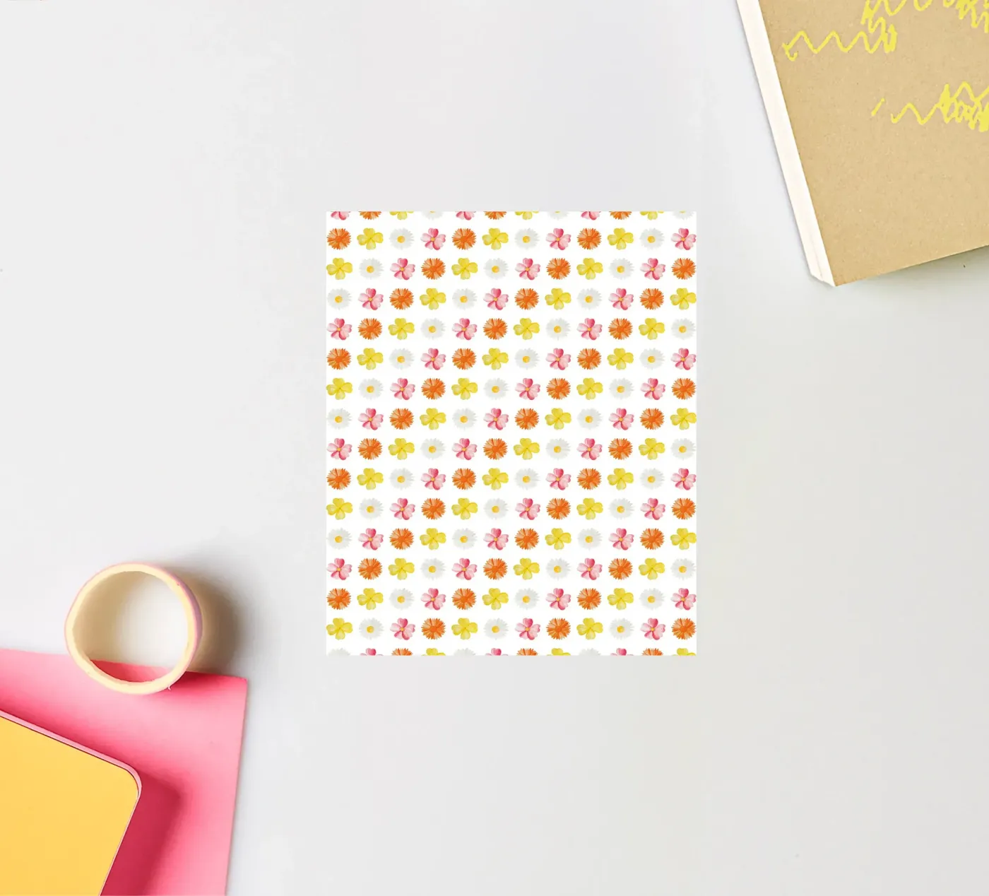 Flower Pattern #3 sticker by kathrinmay