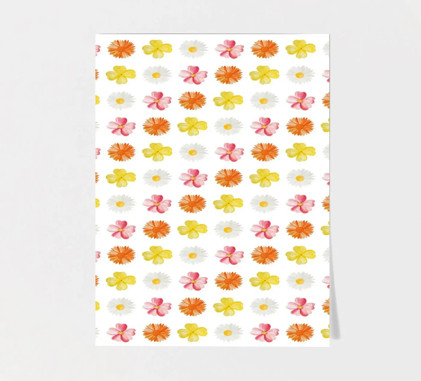 Flower Pattern #3 stickervel van kathrinmay