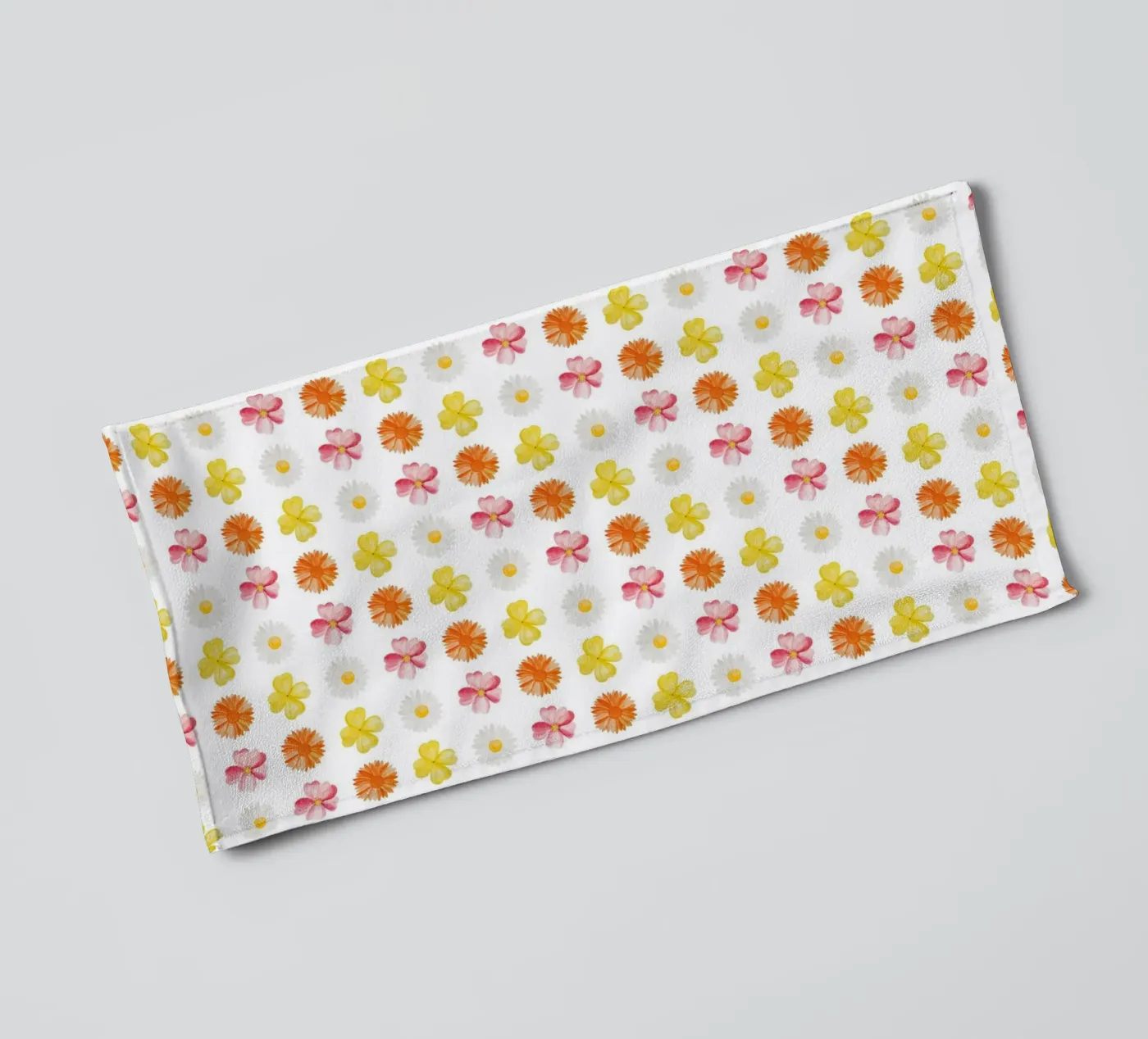Flower Pattern #3 towel by kathrinmay