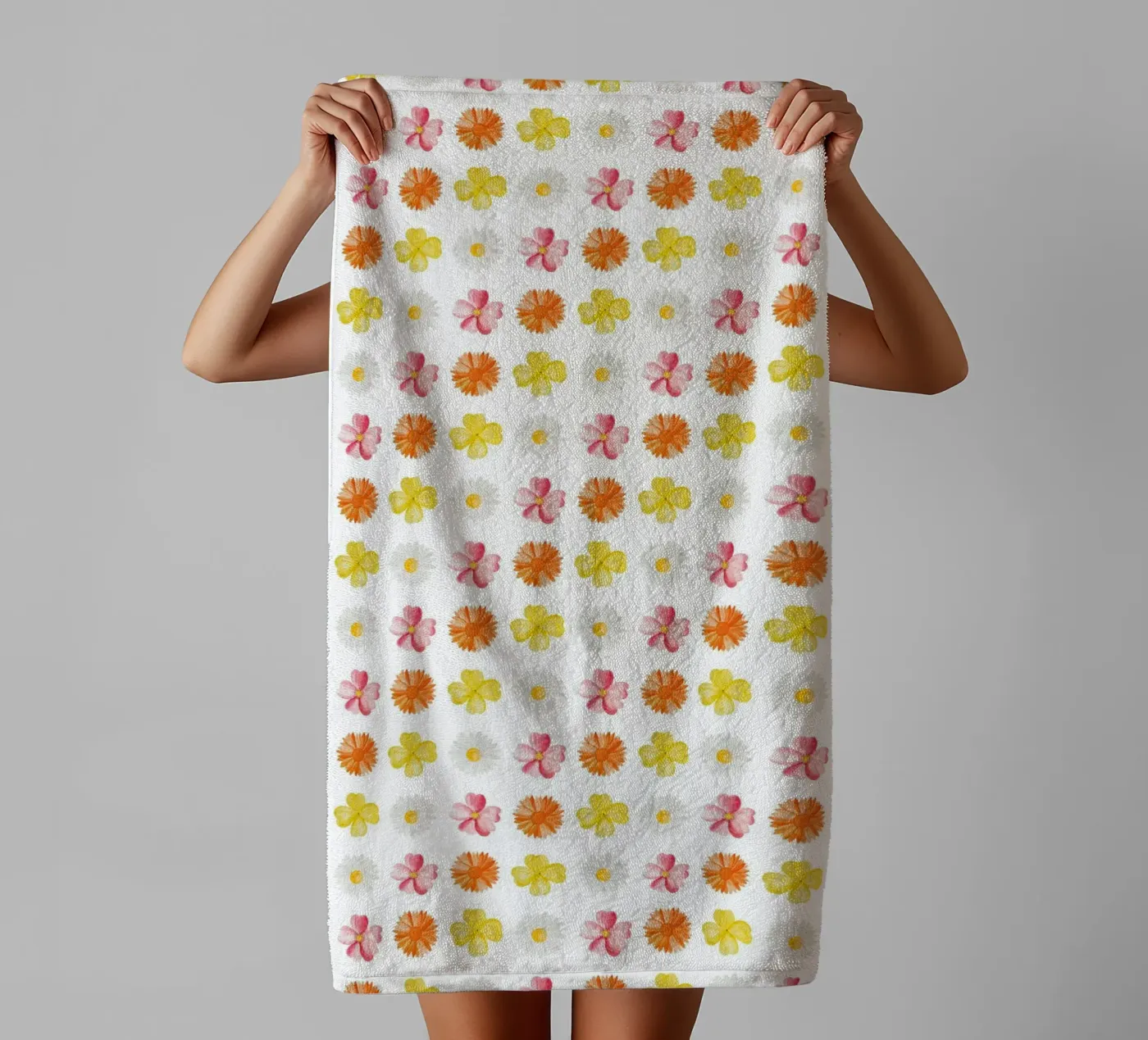 Flower Pattern #3 Handtuch von kathrinmay