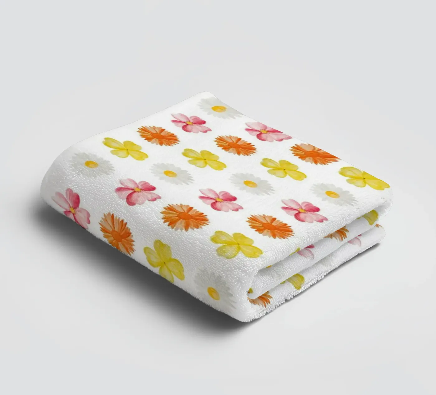 Flower Pattern #3 towel by kathrinmay