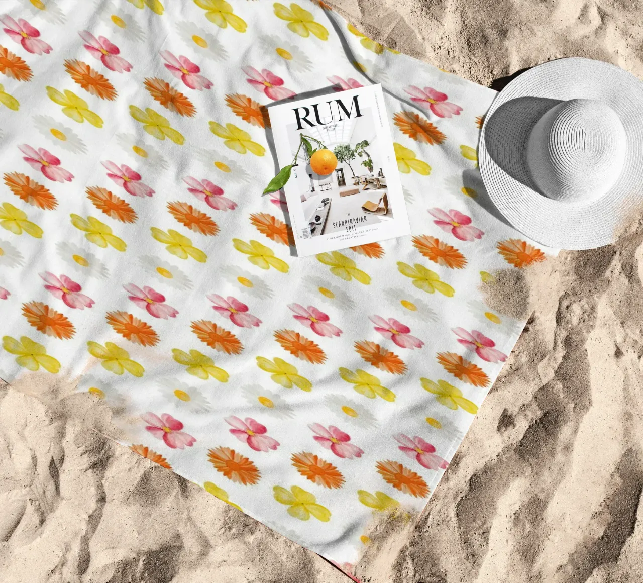 Flower Pattern #3 telo mare da kathrinmay