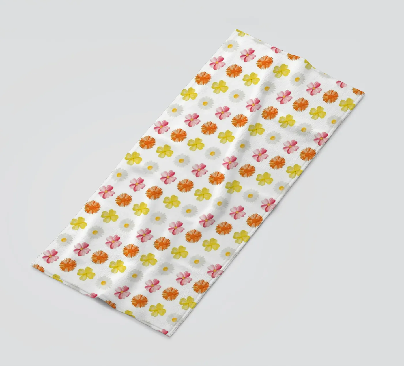 Flower Pattern #3 strandhanddoek van kathrinmay
