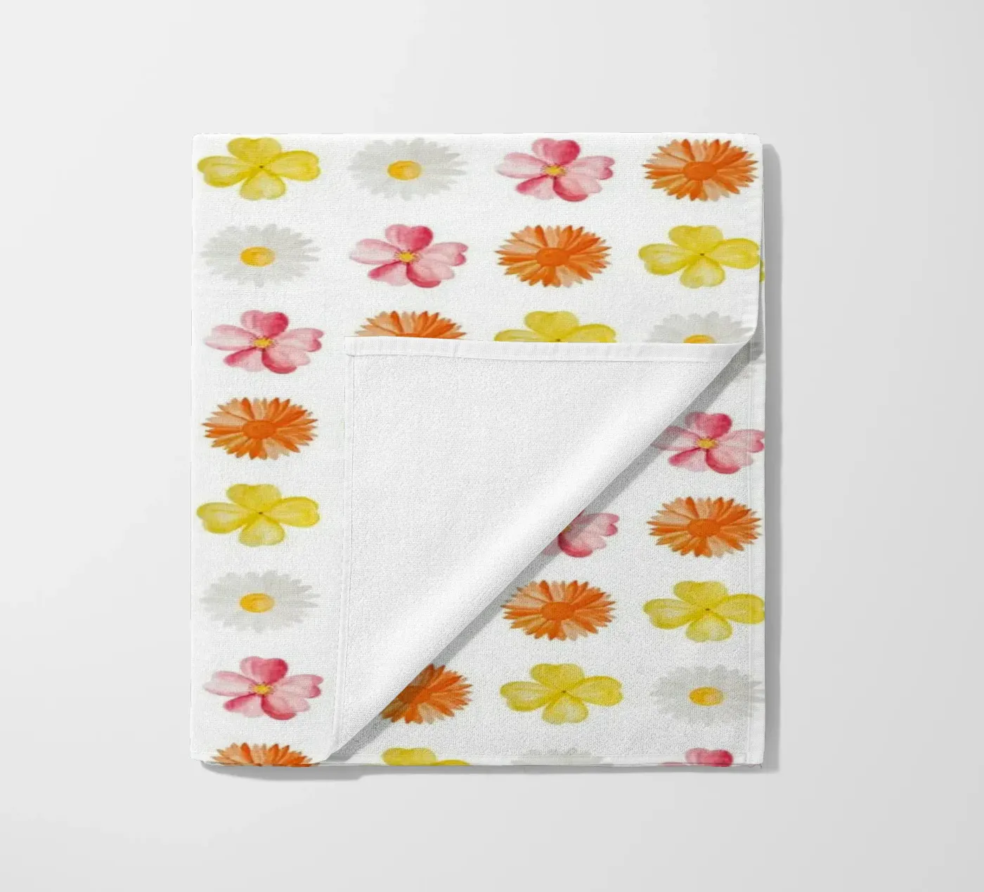 Flower Pattern #3 strandhanddoek van kathrinmay