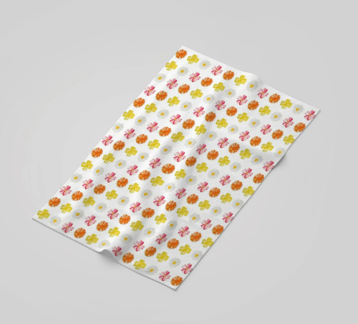 Flower Pattern #3 strandhanddoek van kathrinmay