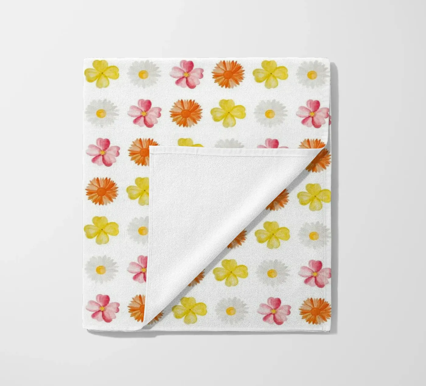 Flower Pattern #3 strandhanddoek van kathrinmay