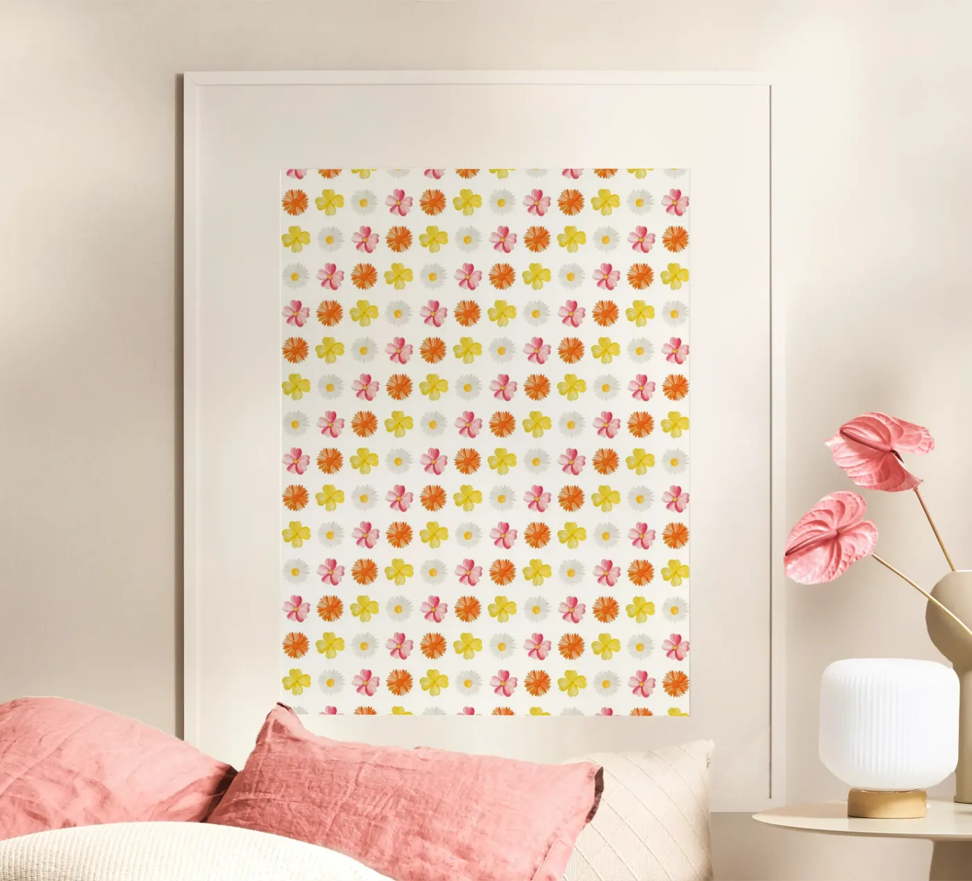 Flower Pattern #3 poster da kathrinmay