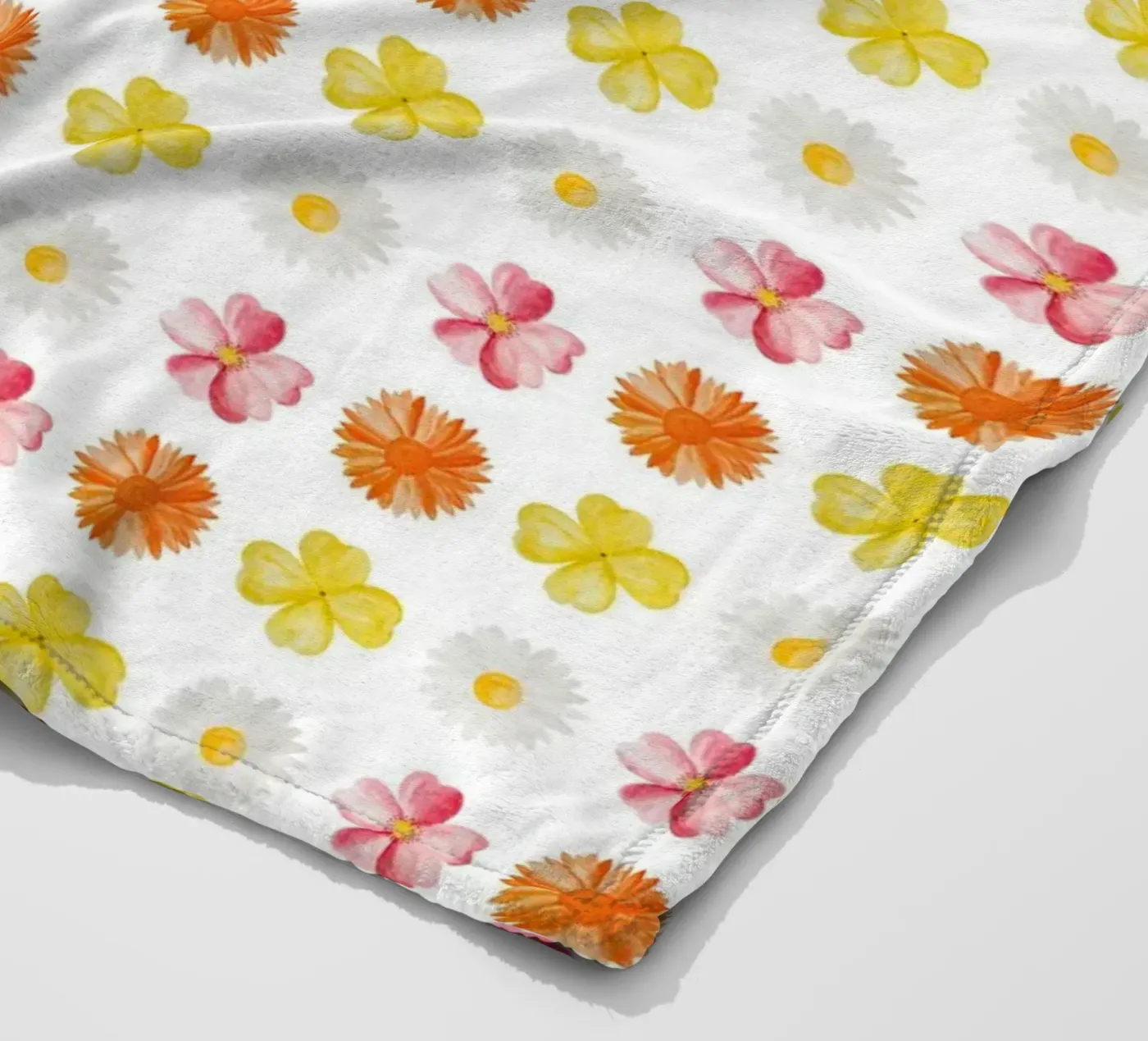 Flower Pattern #3 plaid polaire de kathrinmay