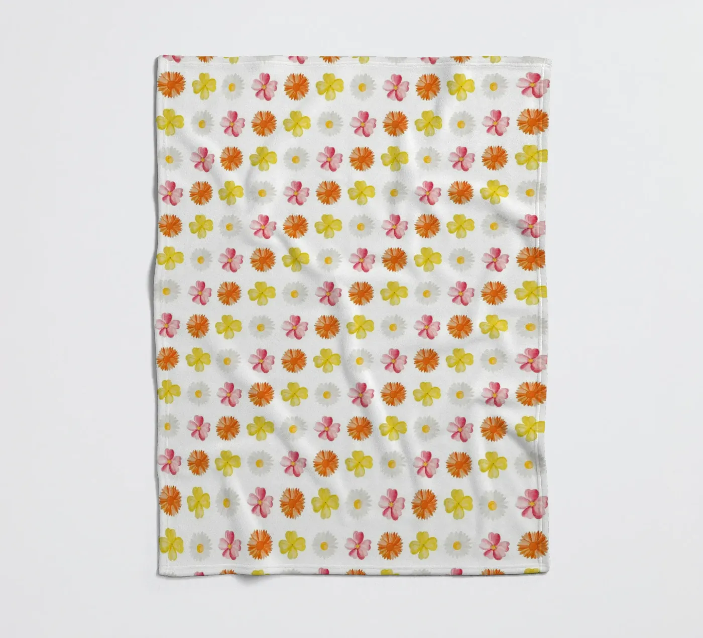 Flower Pattern #3 plaid polaire de kathrinmay