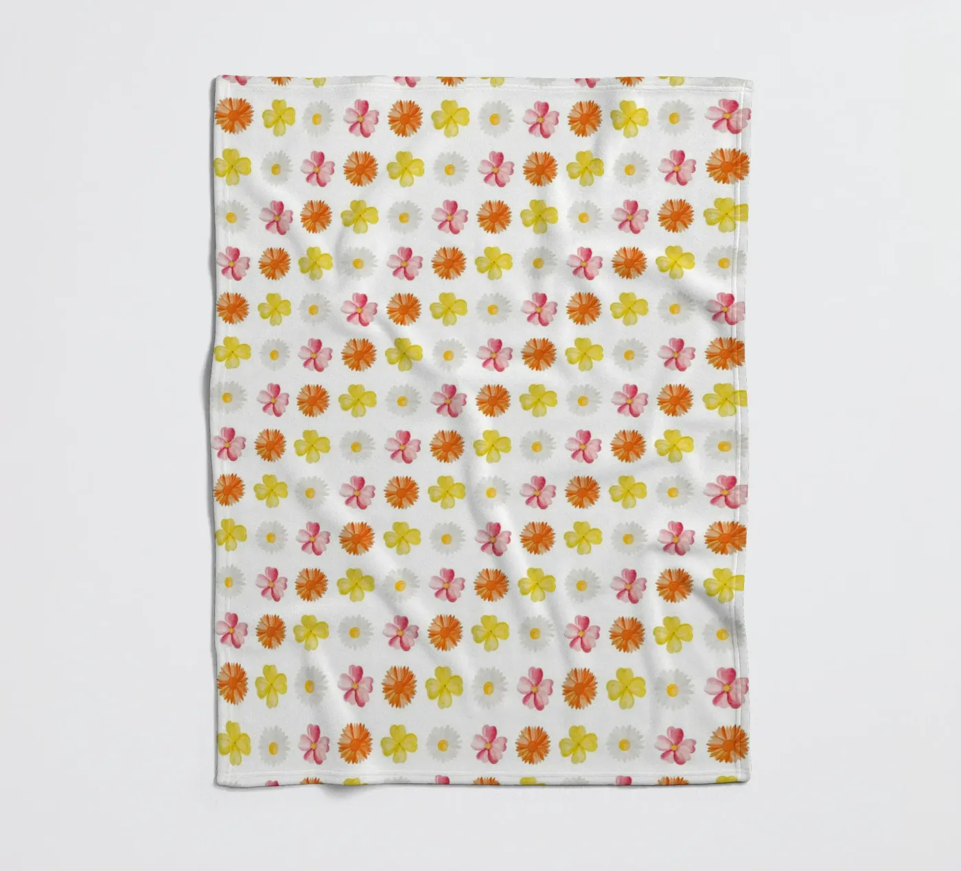 Flower Pattern #3 Fleecedecke von kathrinmay