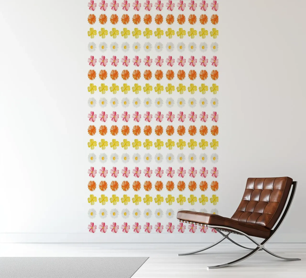 Flower Pattern #4 fotobehang van kathrinmay