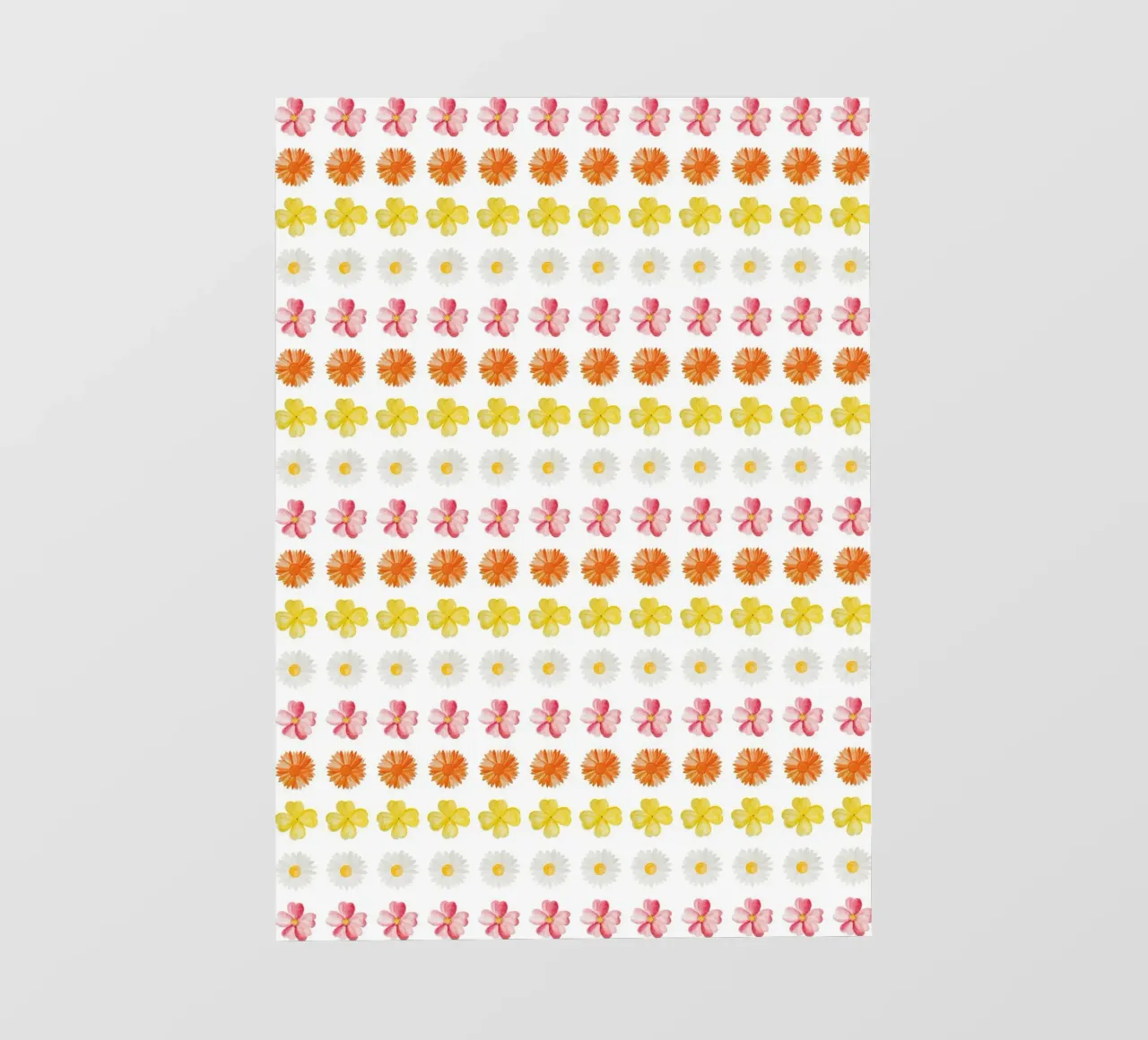 Flower Pattern #4 fotobehang van kathrinmay