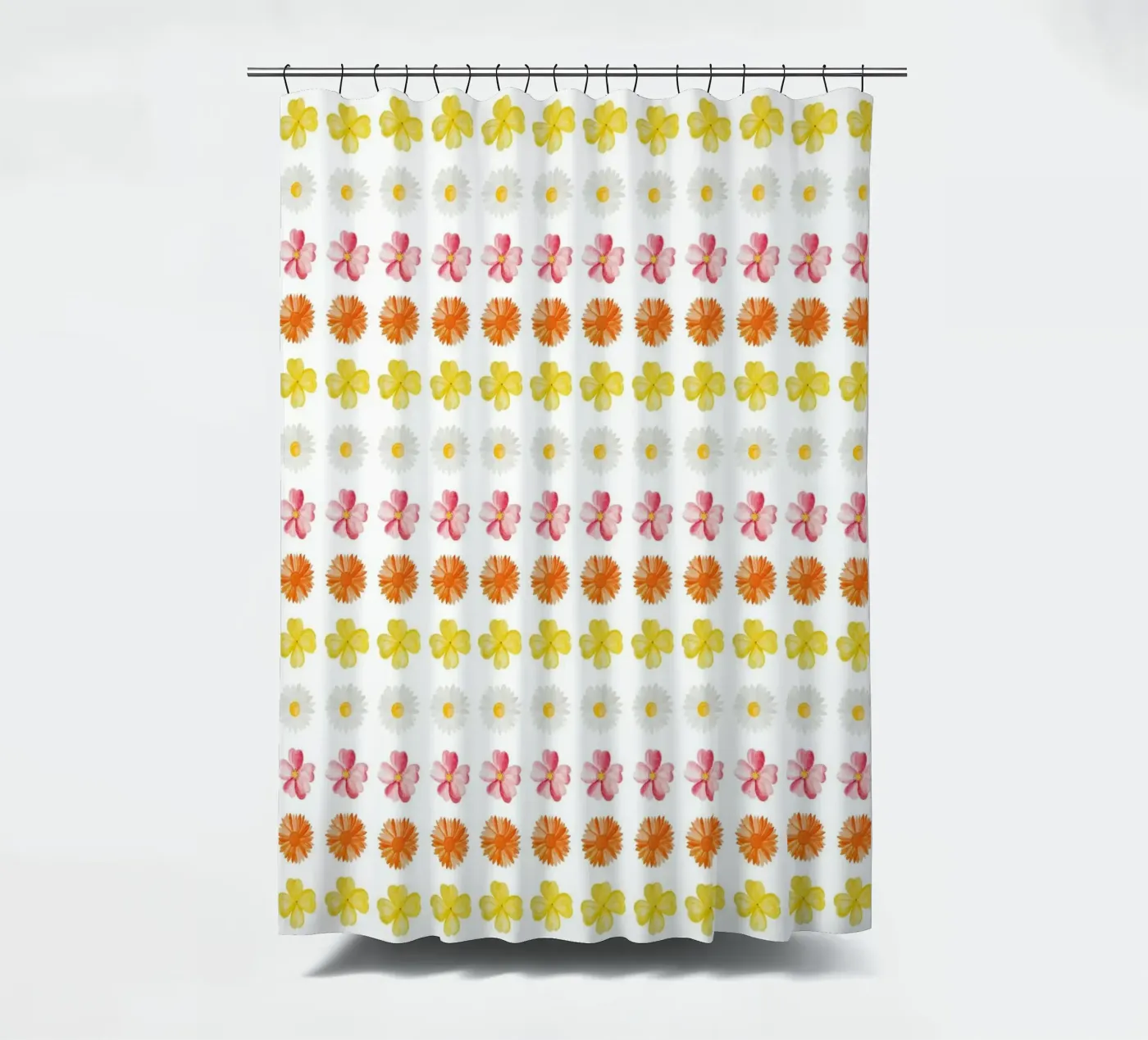 Flower Pattern #4 douchegordijn van kathrinmay