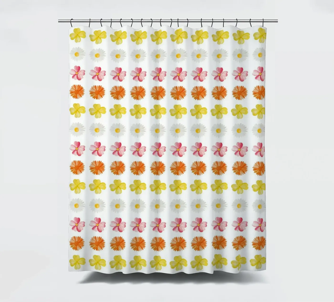 Flower Pattern #4 douchegordijn van kathrinmay