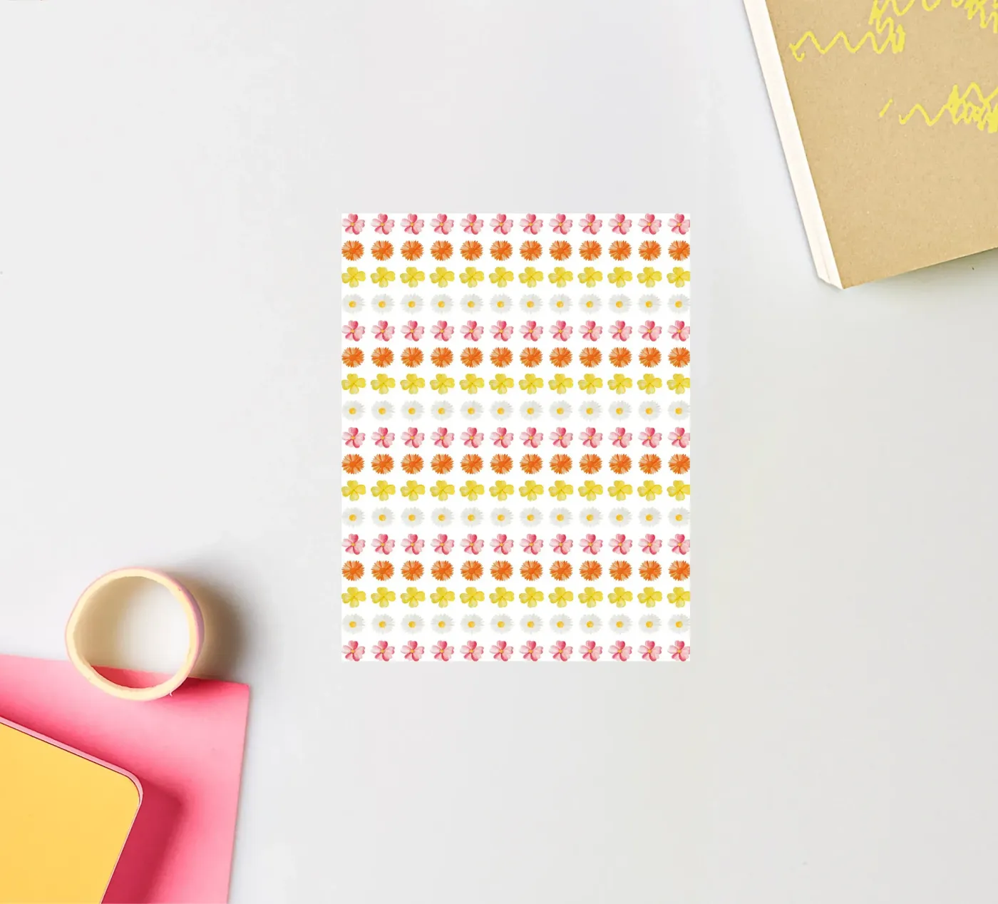 Flower Pattern #4 sticker by kathrinmay