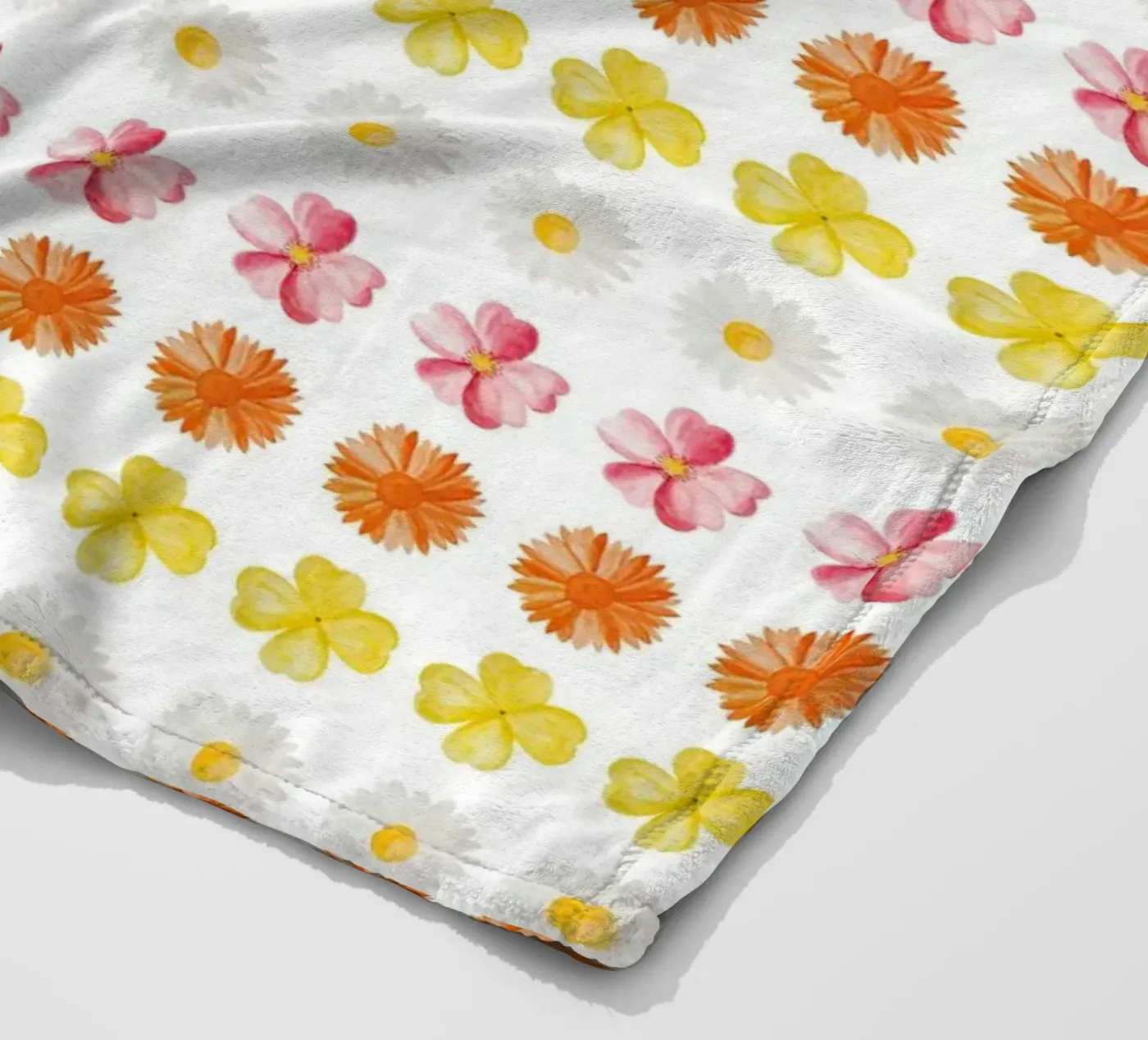 Flower Pattern #4 Fleecedecke von kathrinmay