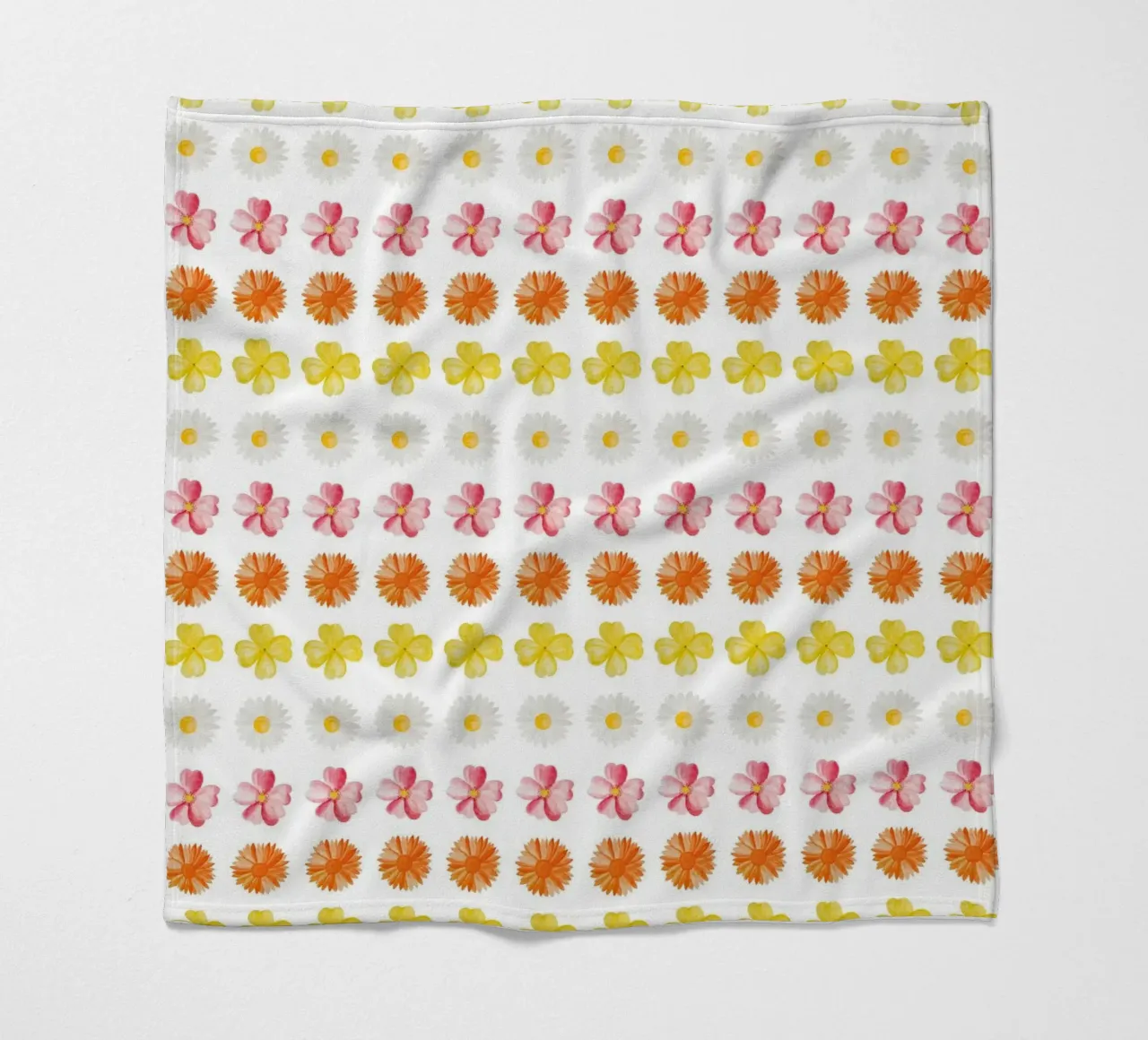 Flower Pattern #4 Fleecedecke von kathrinmay