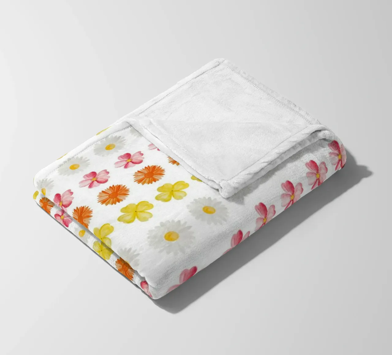 Flower Pattern #4 Fleecedecke von kathrinmay