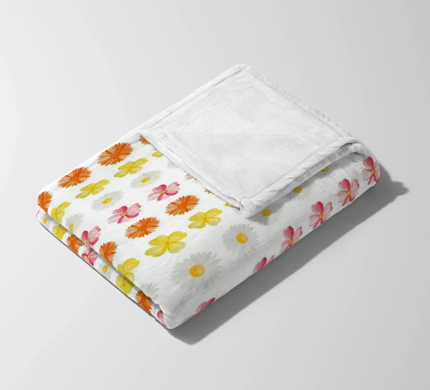 Flower Pattern #4 Fleecedecke von kathrinmay