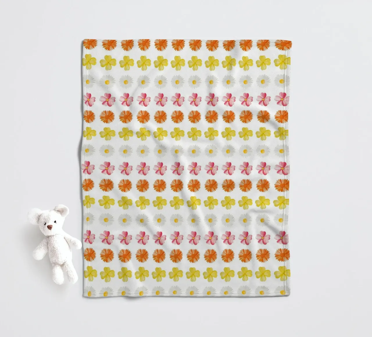 Flower Pattern #4 coperta in pile da kathrinmay