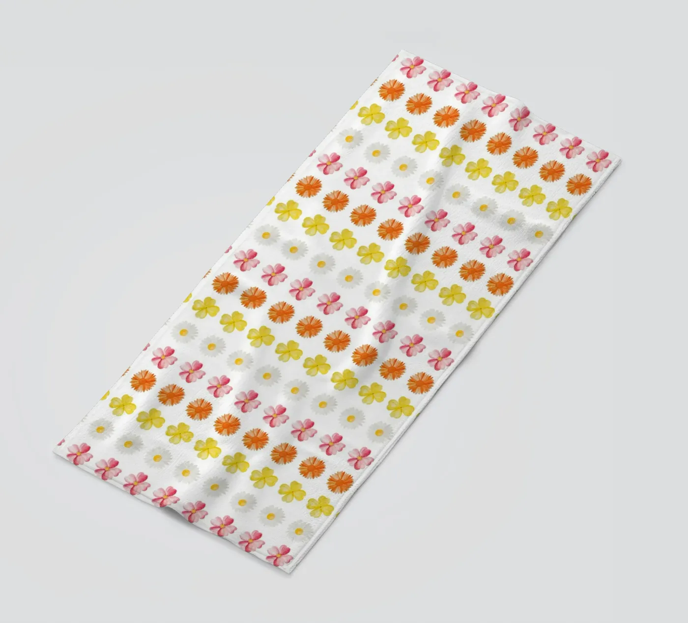 Flower Pattern #4 strandhanddoek van kathrinmay