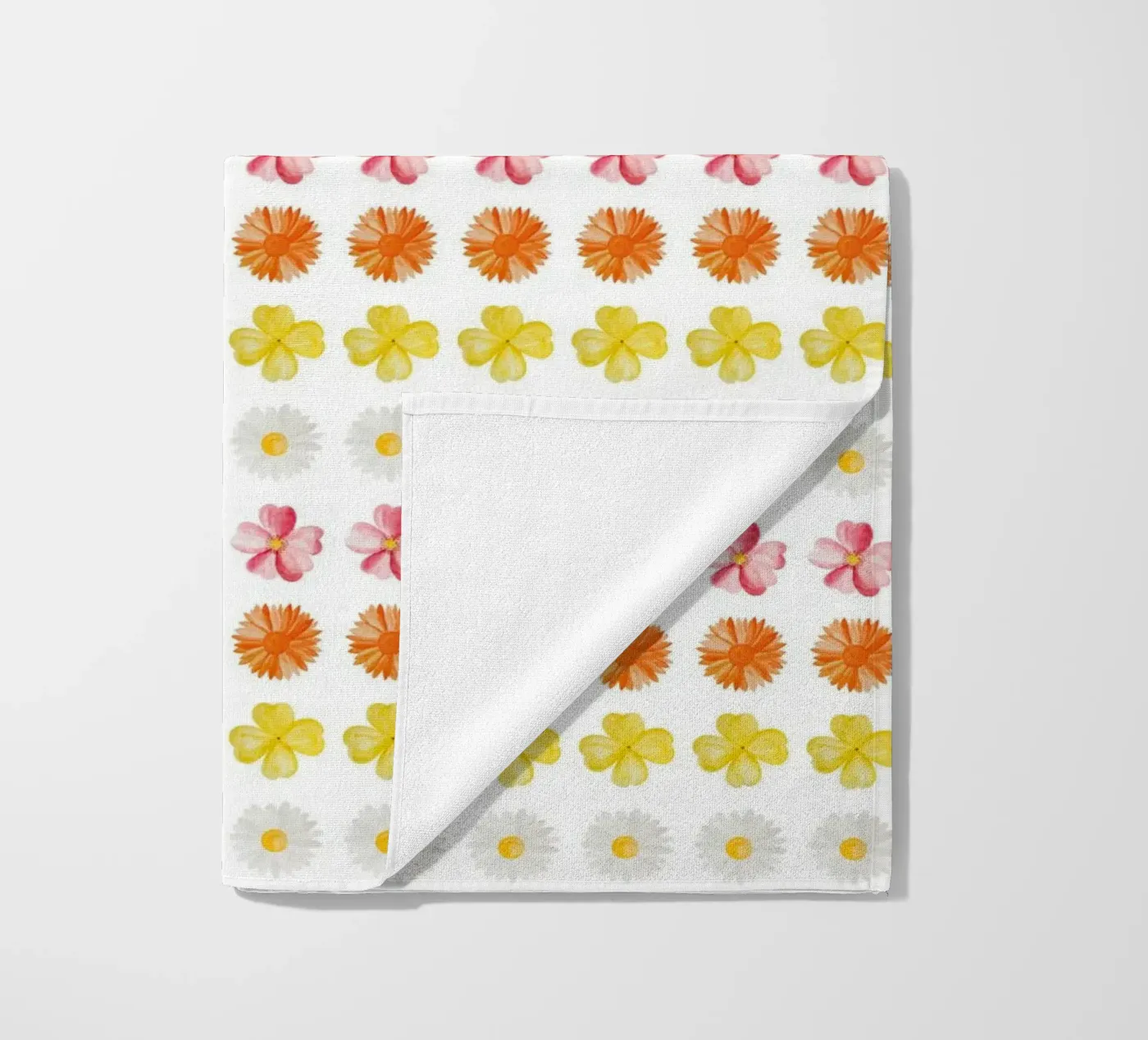 Flower Pattern #4 strandhanddoek van kathrinmay