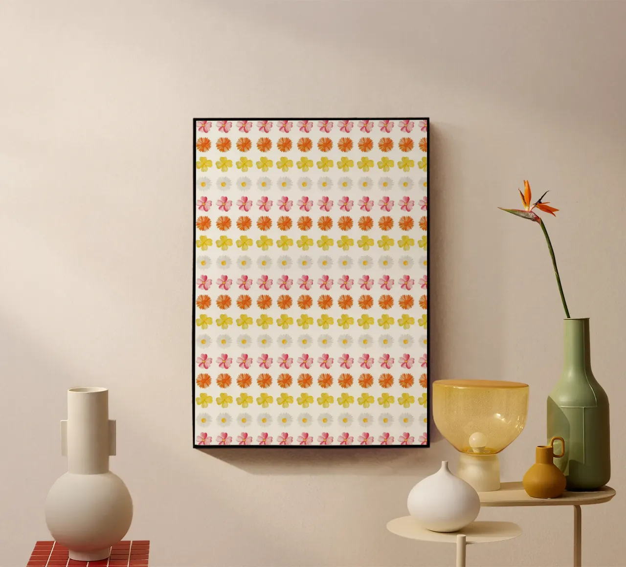 Flower Pattern #4 plexiglass da kathrinmay