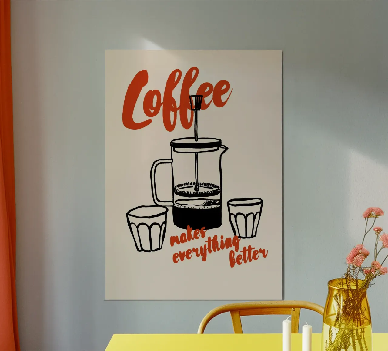 Boho Food 5 Better Coffee Hahnemühle von Boho Print Collection