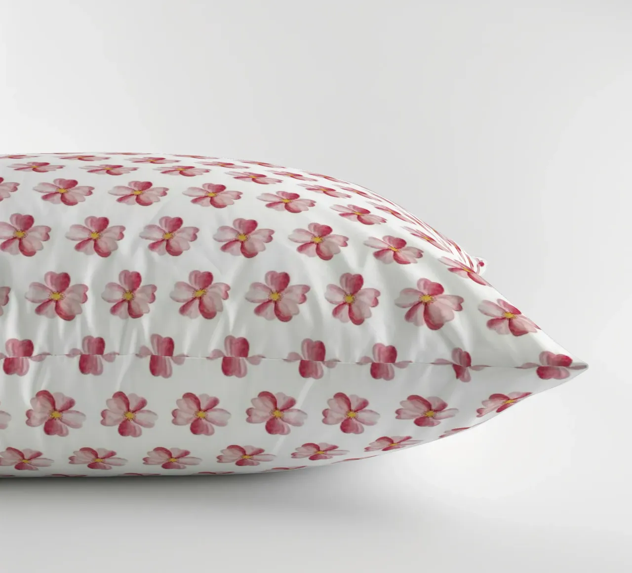 Pink Flower Pattern cuscino da kathrinmay