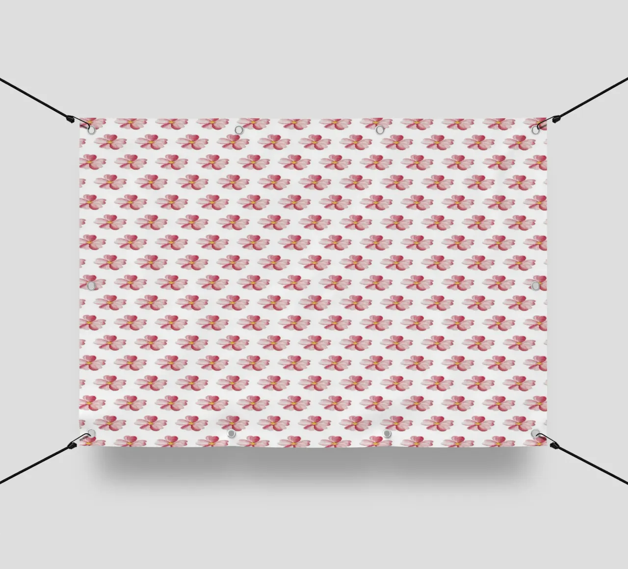 Pink Flower Pattern telo in pvc da kathrinmay