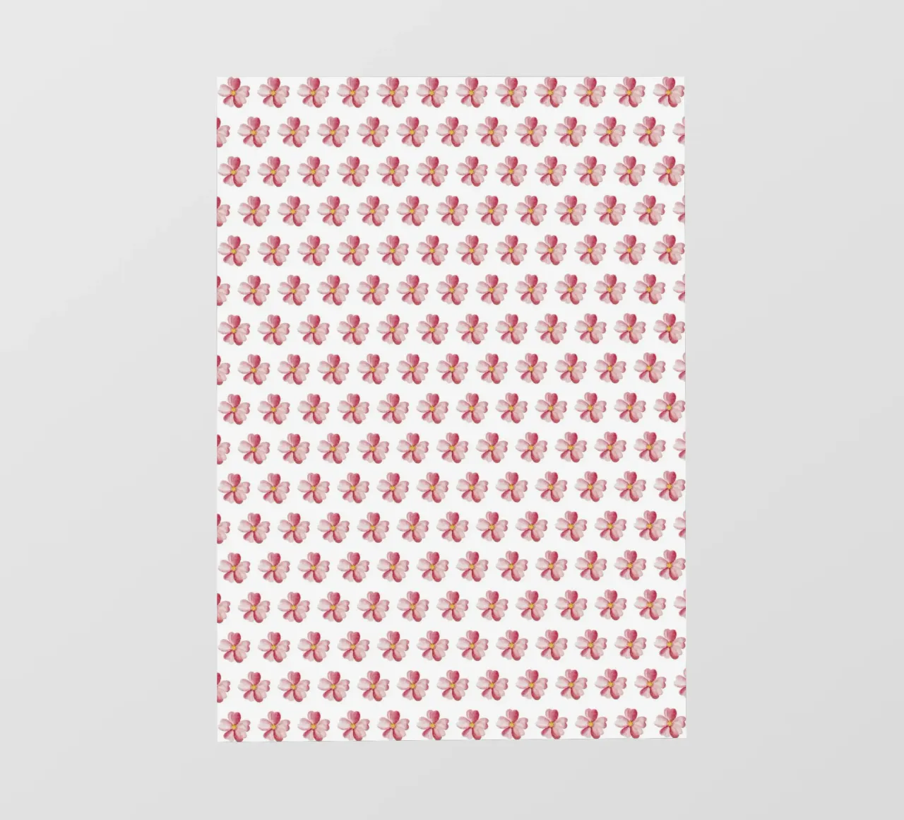 Pink Flower Pattern telo in pvc da kathrinmay